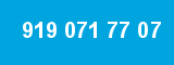 919 071 77 07